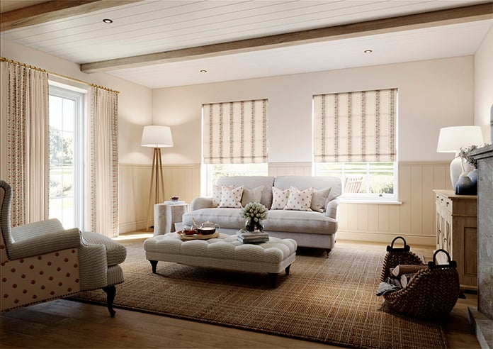 Petal & Block Bethea, Dhara - Roman Blind - Image 6